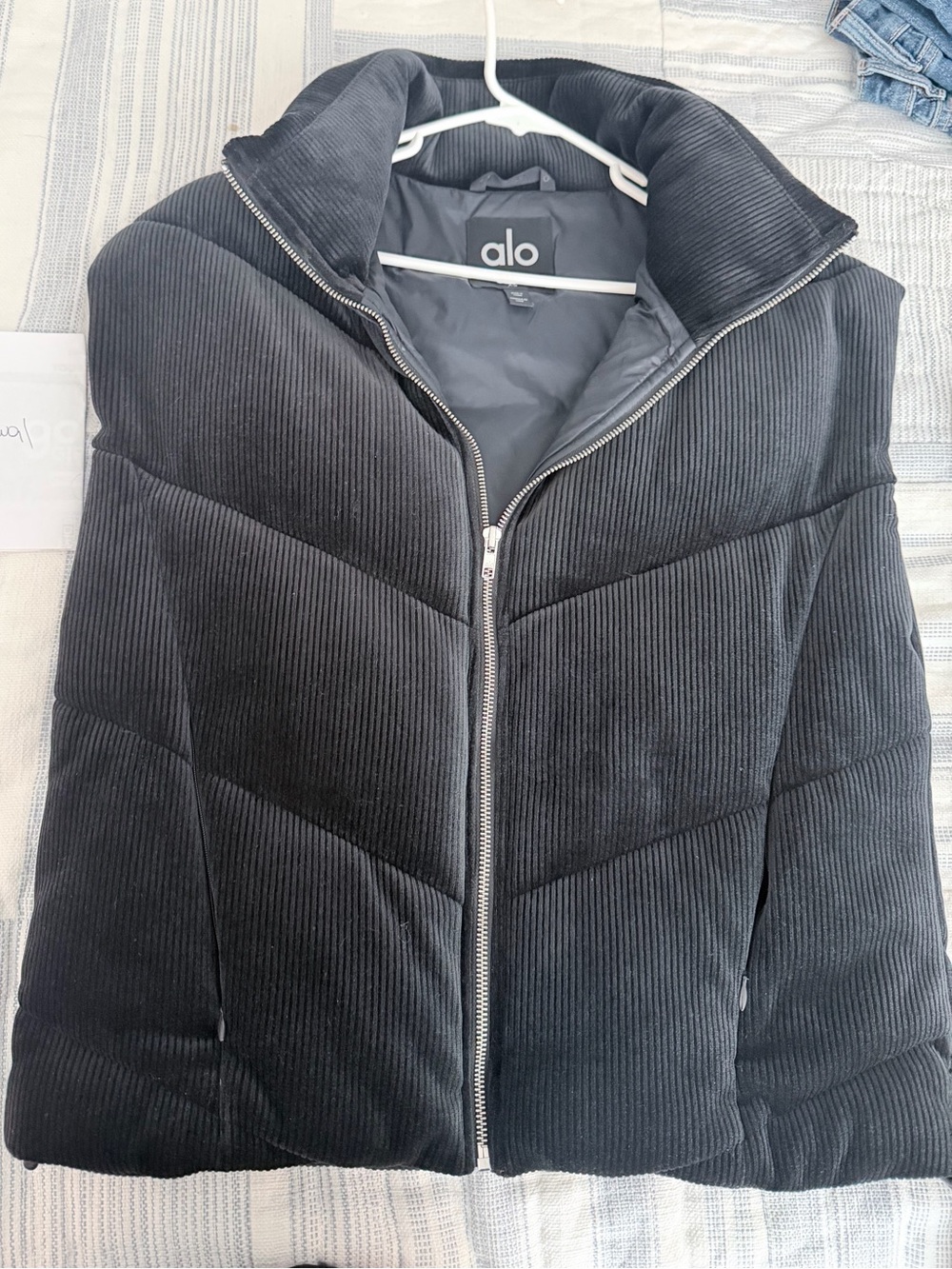 Alo corduroy puffer vest